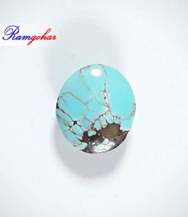 نگین فیروزه نیشابور 3113 مناسب ساخت انواع انگشتر مردانه زنانه گردنبند فیروزه ای و ...